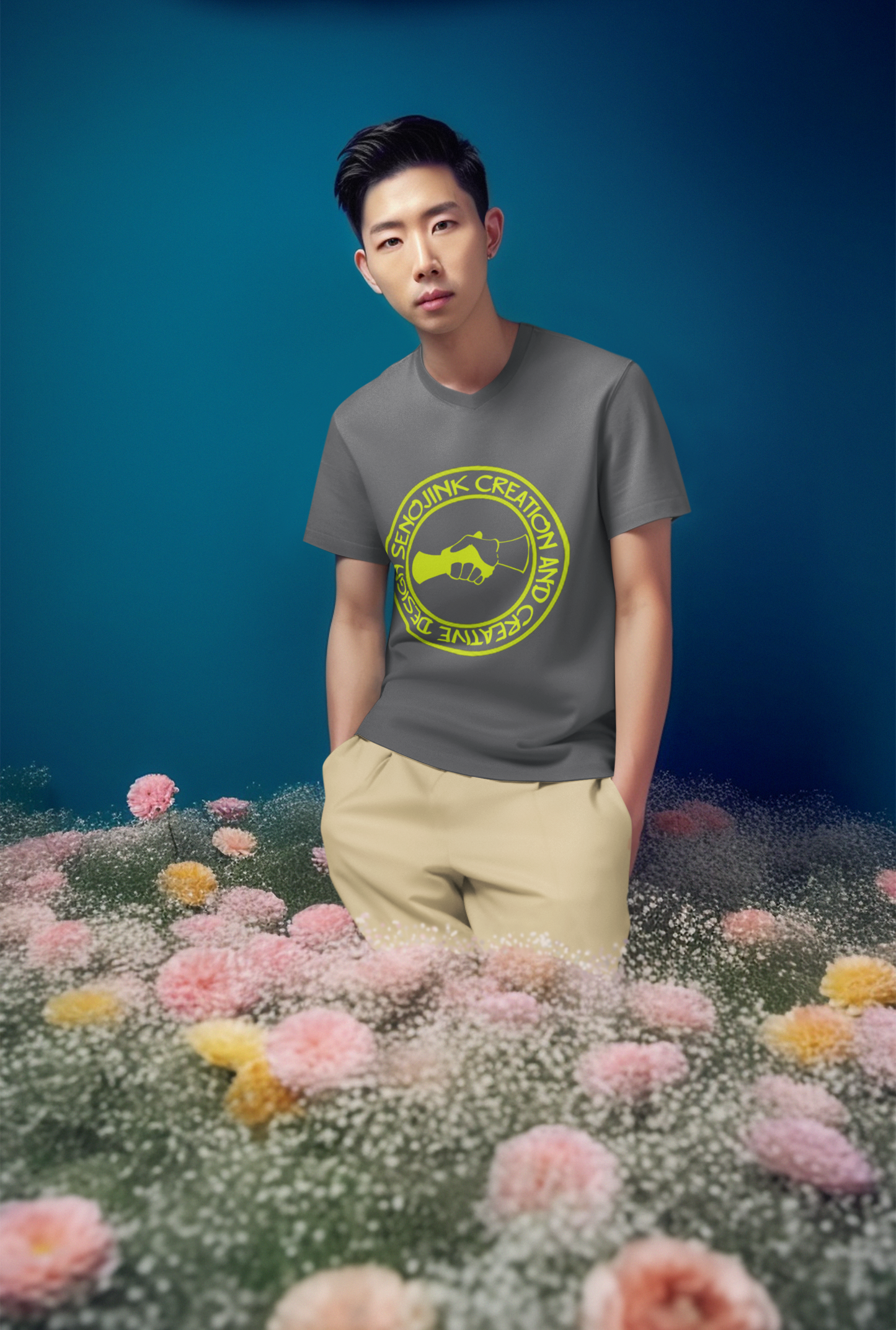 SENOJINK 103 YELLOW T-shirt
