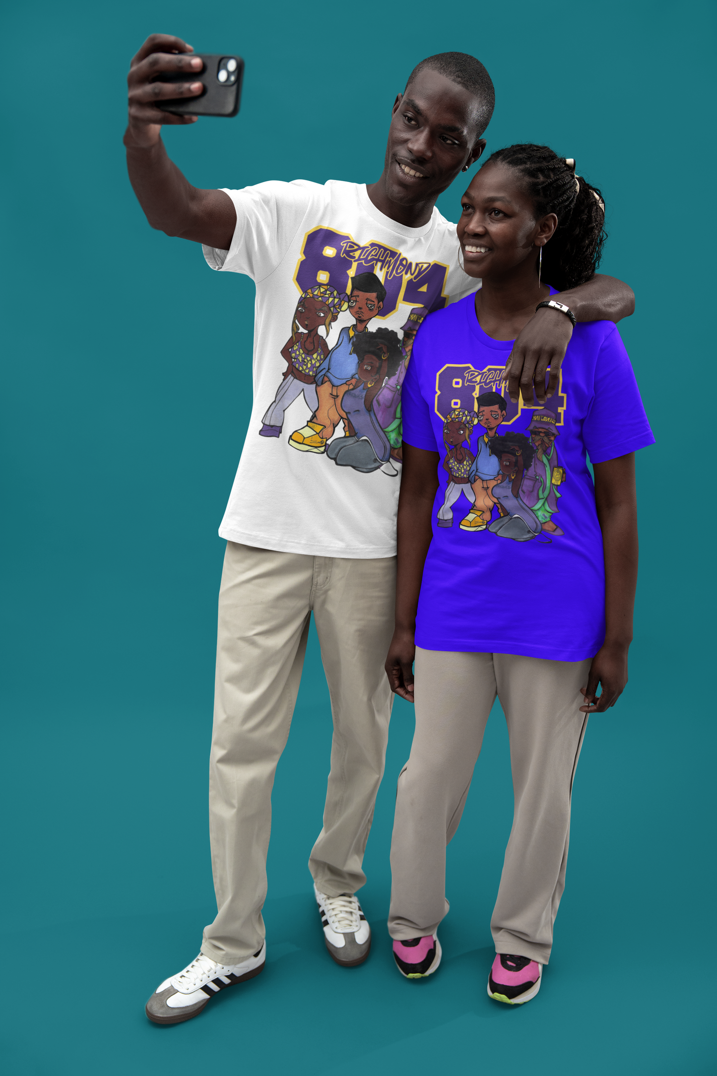 804 RICHMOND PURPLE AND GOLD