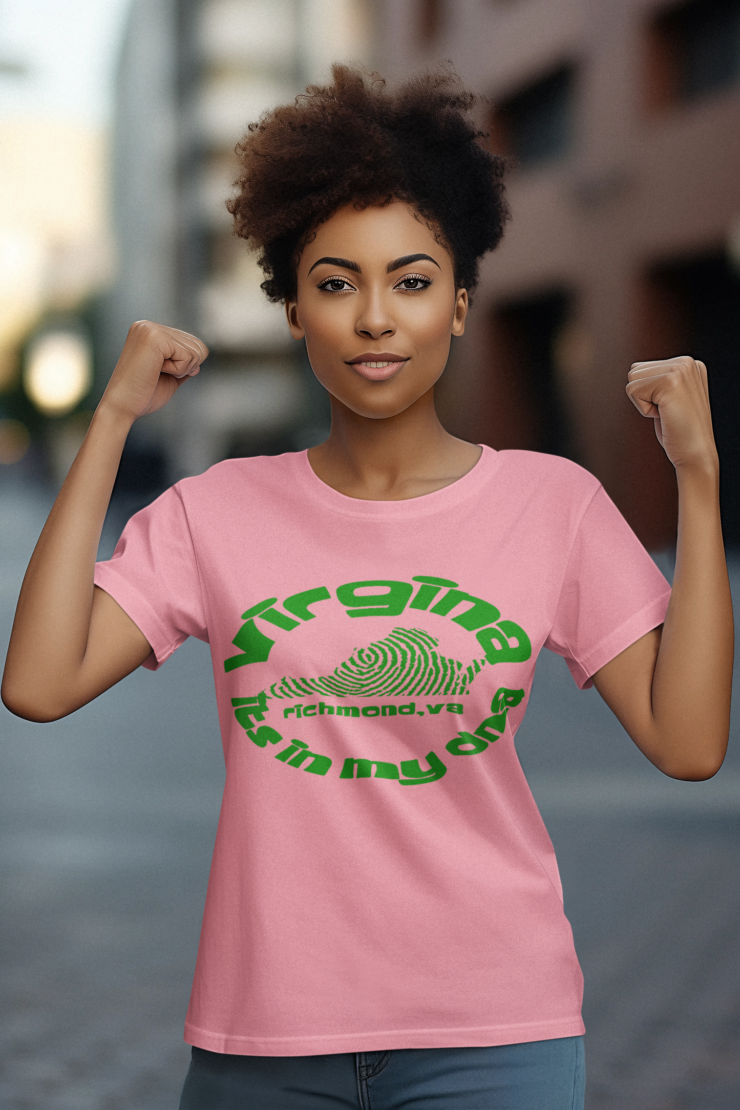 VIRGINIA DNA RICHMOND/GREEN T-shirt