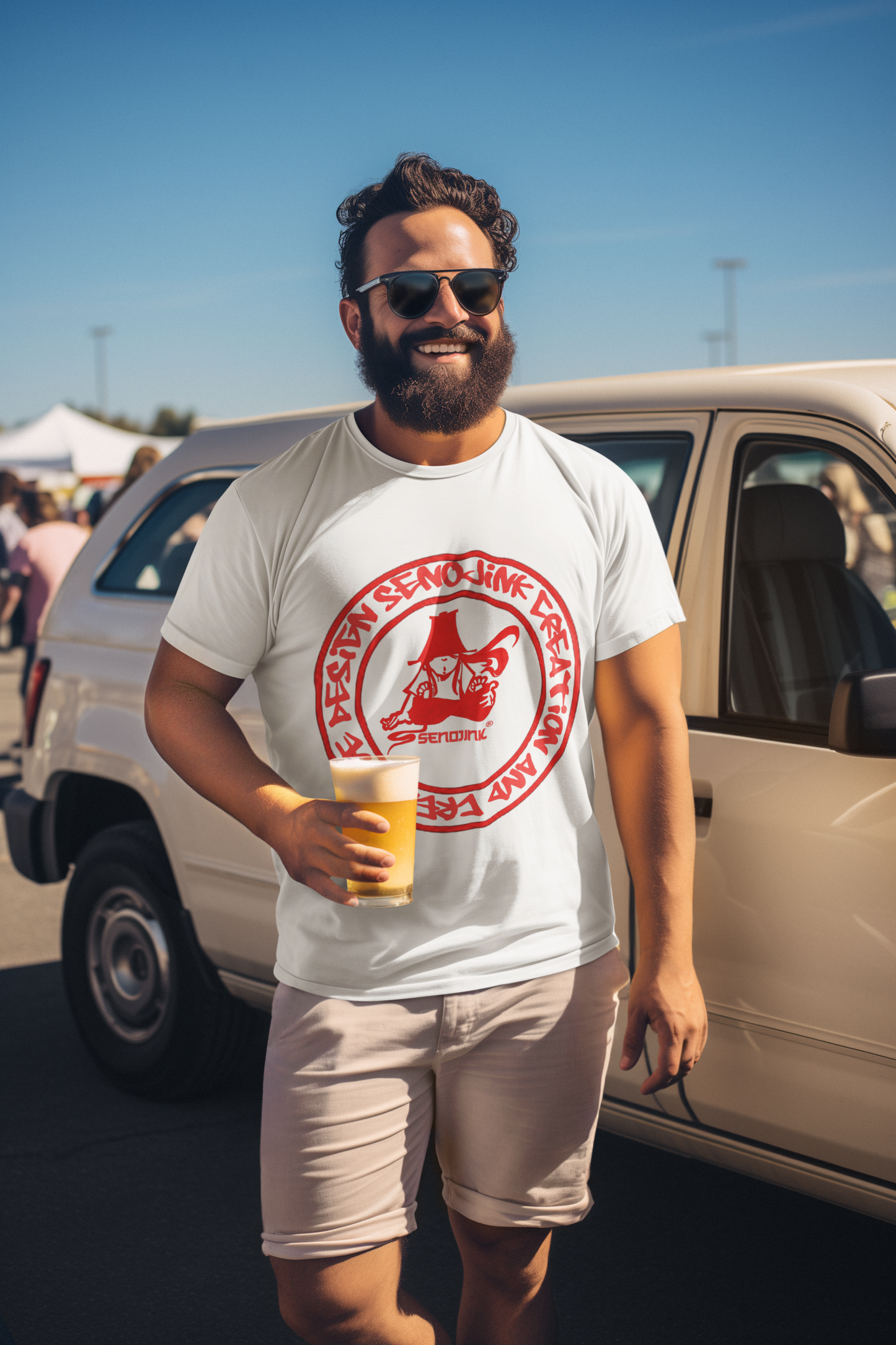 SENOJINK 101 RED T-shirt