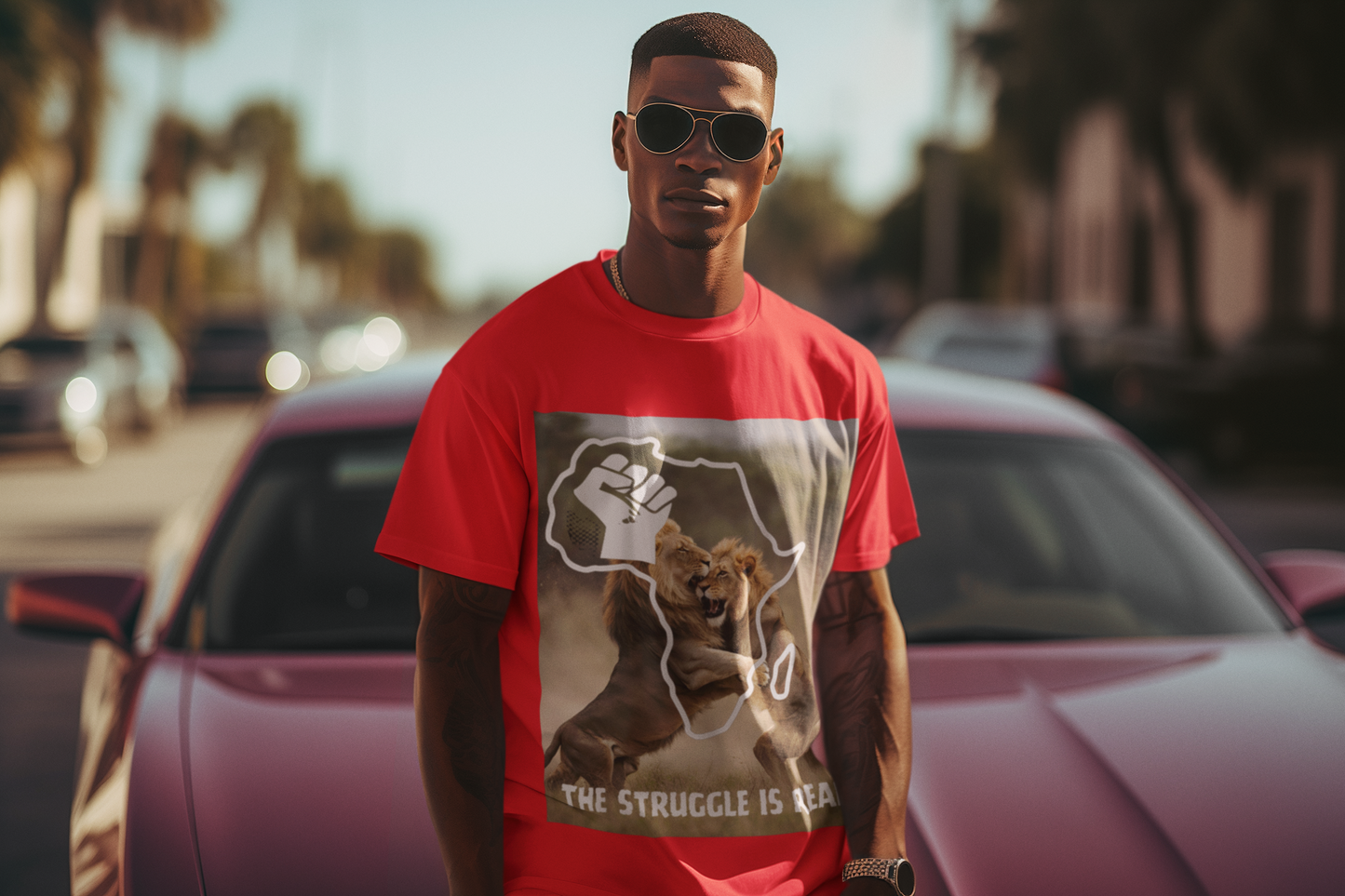 STRUGGLE IS REAL T-shirt