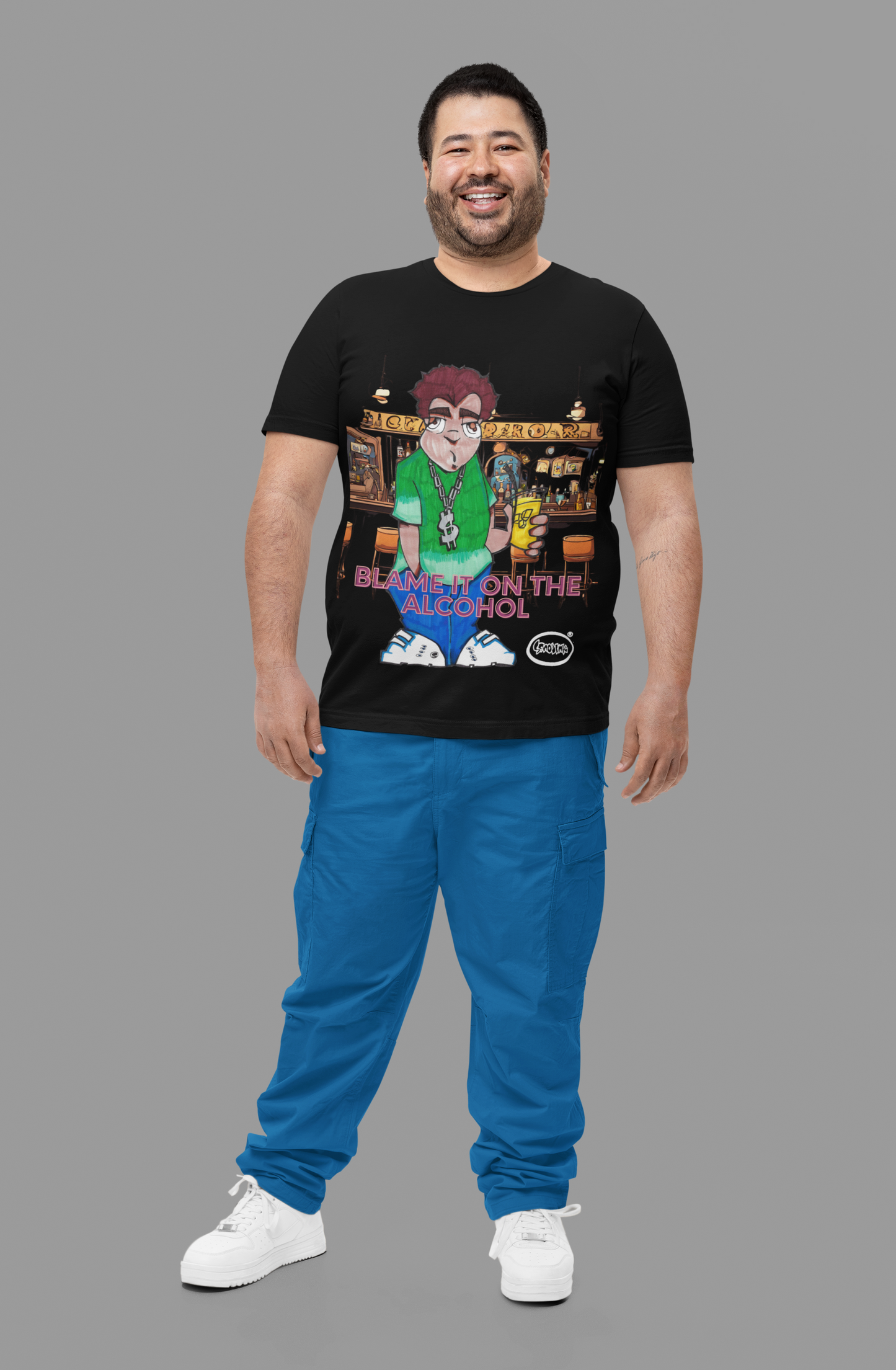 BLAME IT ON THE ALCOHOL T-shirt