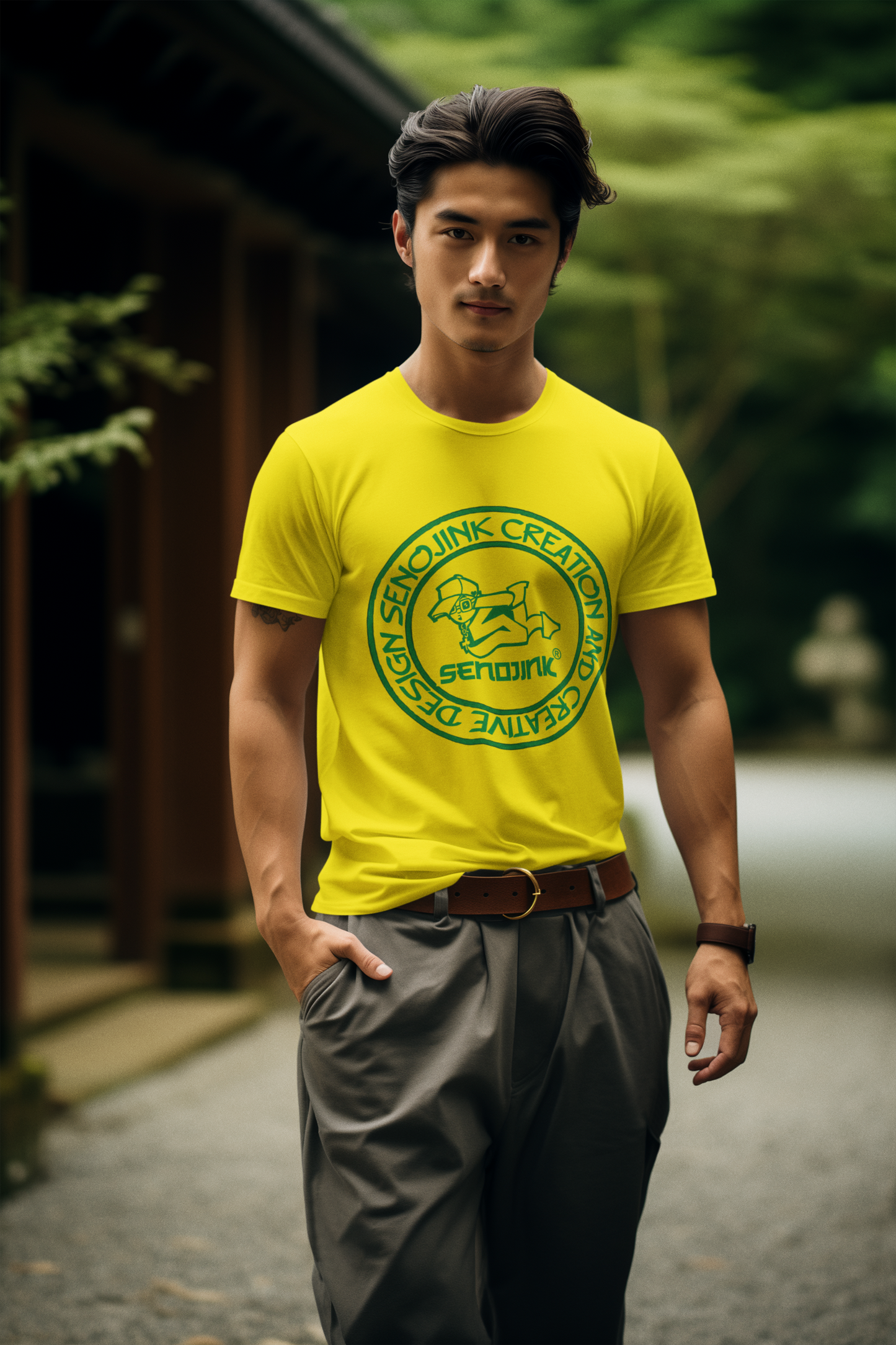 SENOJINK 102 GREEN T-shirt