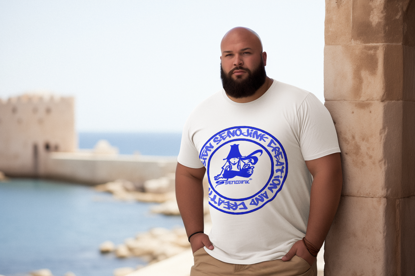SENOJINK 101 BLUE T-shirt