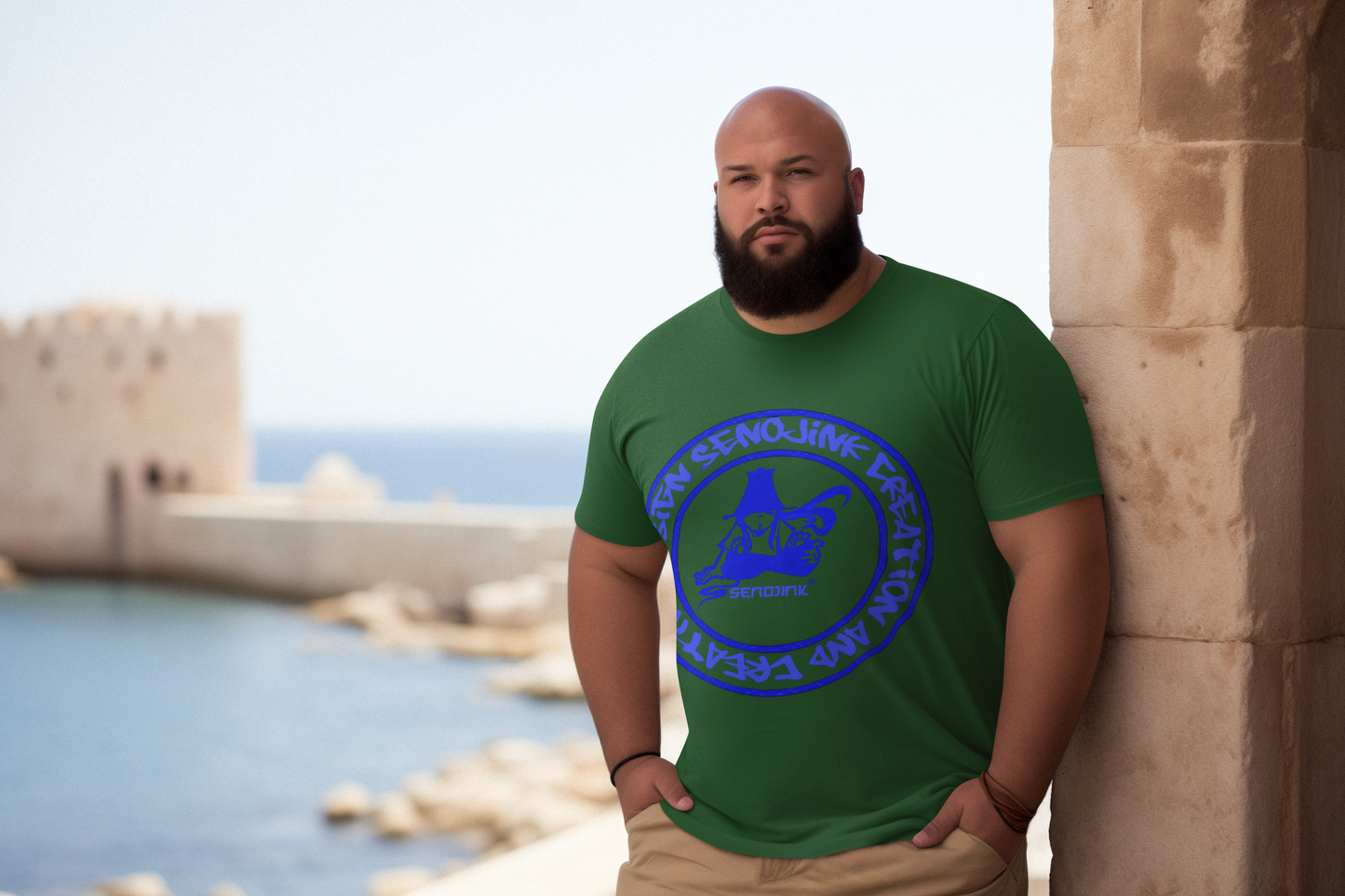 SENOJINK 101 BLUE T-shirt
