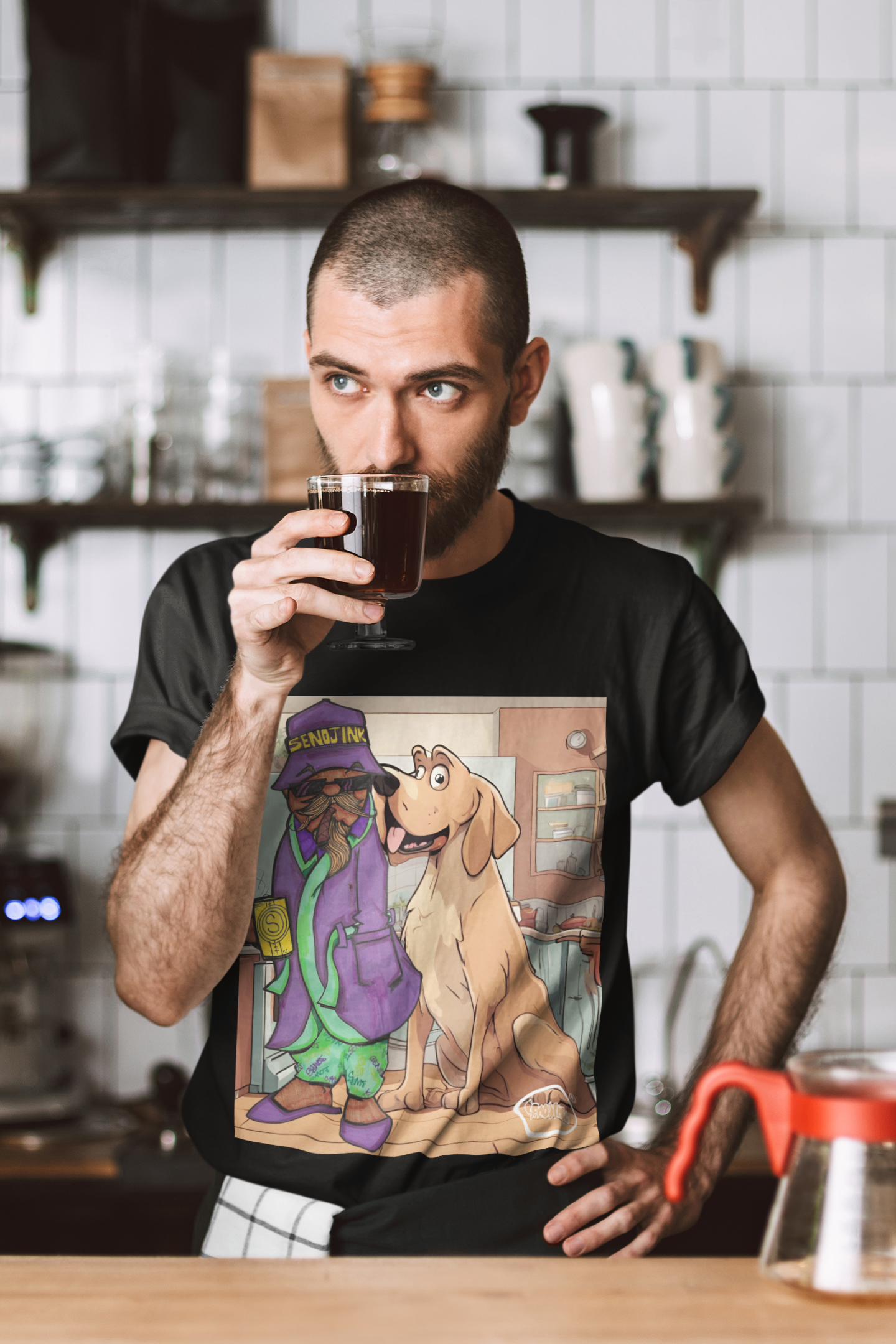MANS BEST FRIEND T-shirt