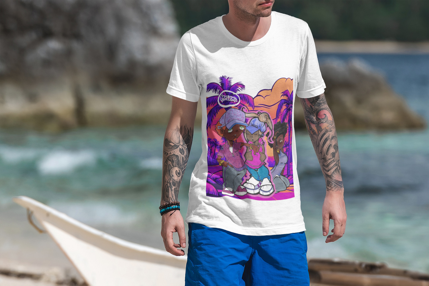 PURPLE SUNSET T-shirt