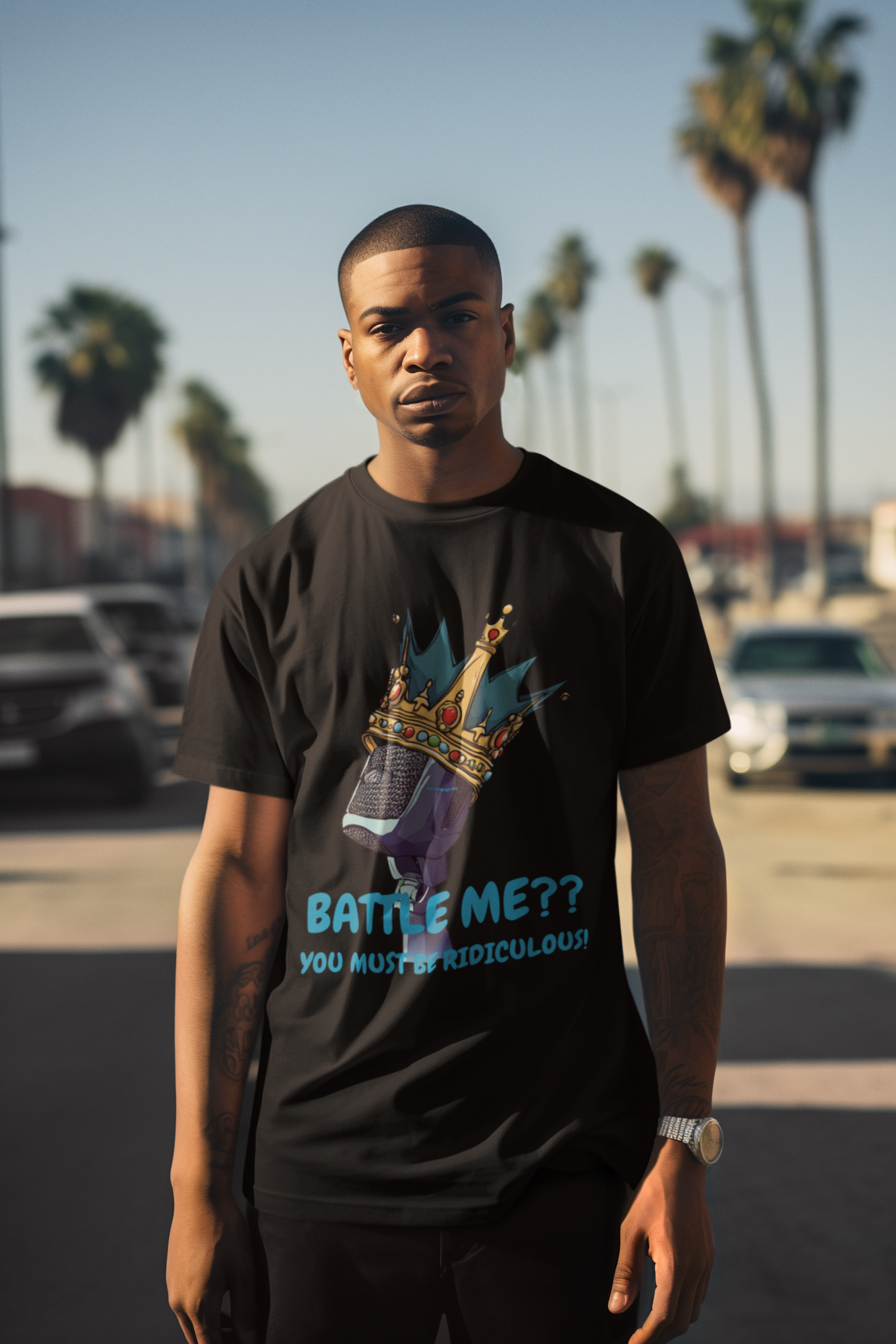 BATTLE MC T-shirt