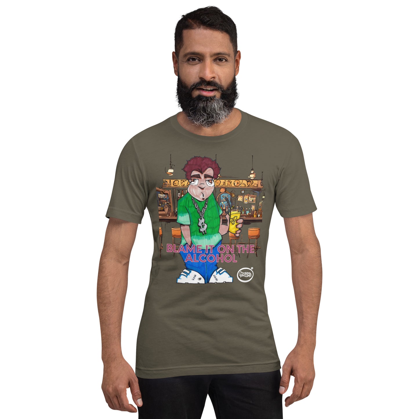 BLAME IT ON THE ALCOHOL T-shirt