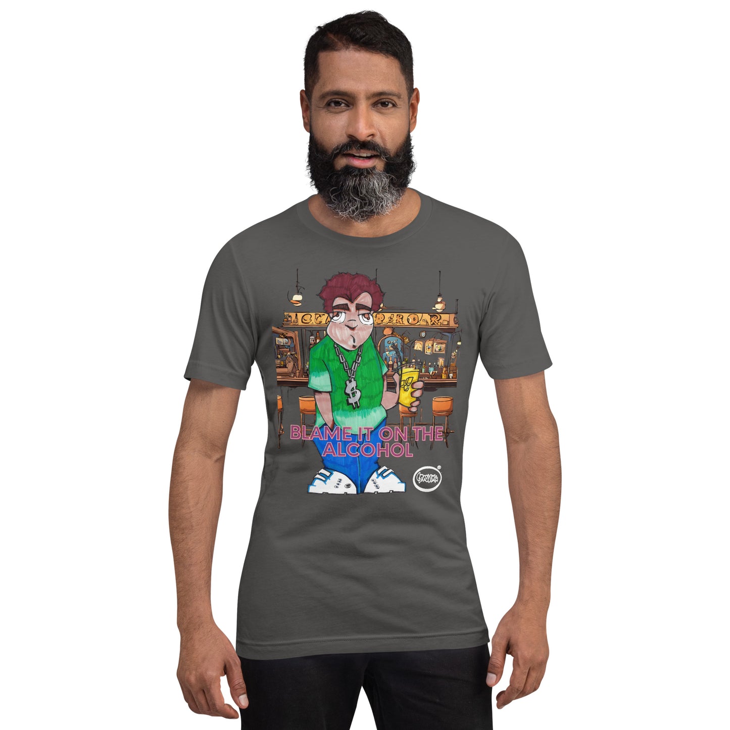 BLAME IT ON THE ALCOHOL T-shirt