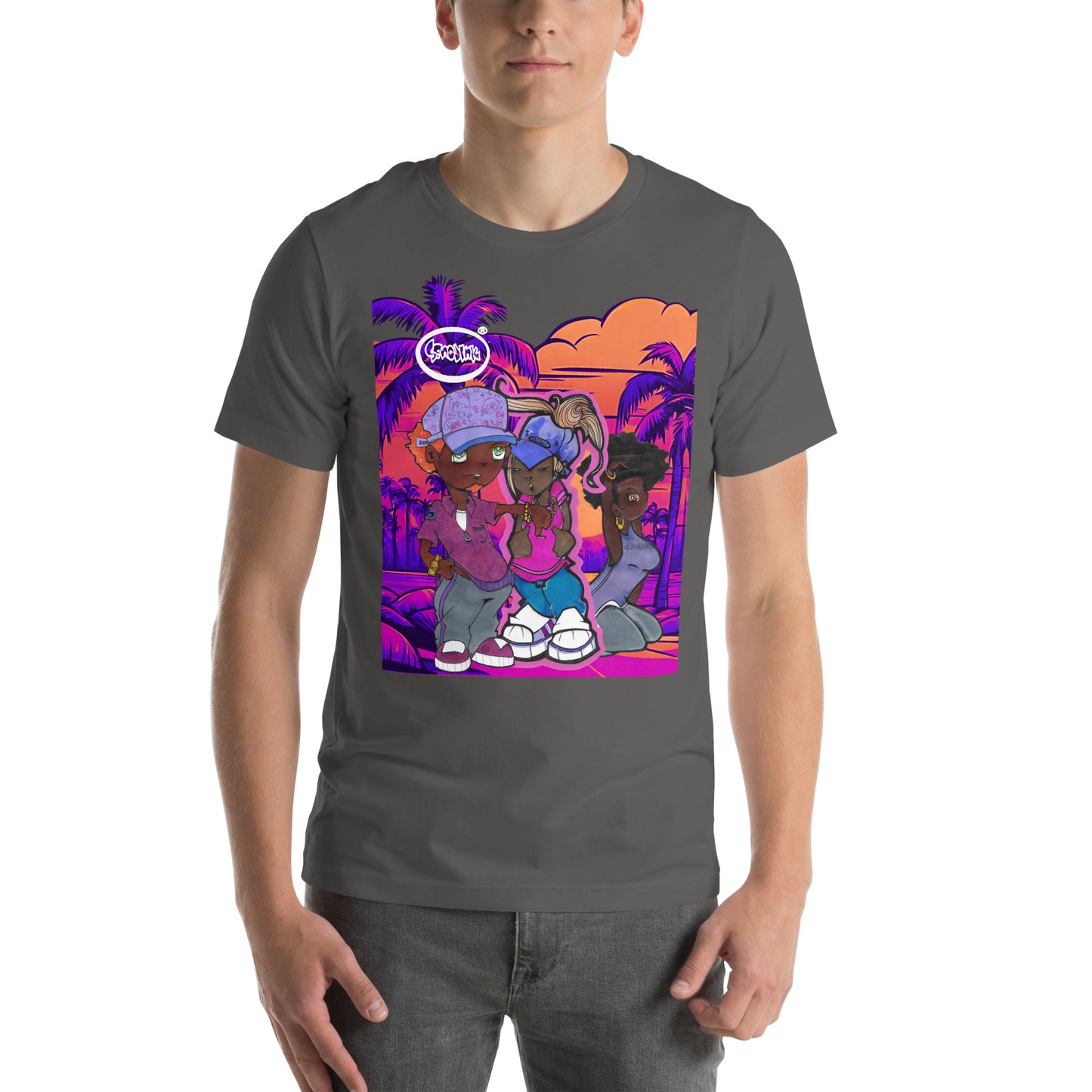 PURPLE SUNSET T-shirt