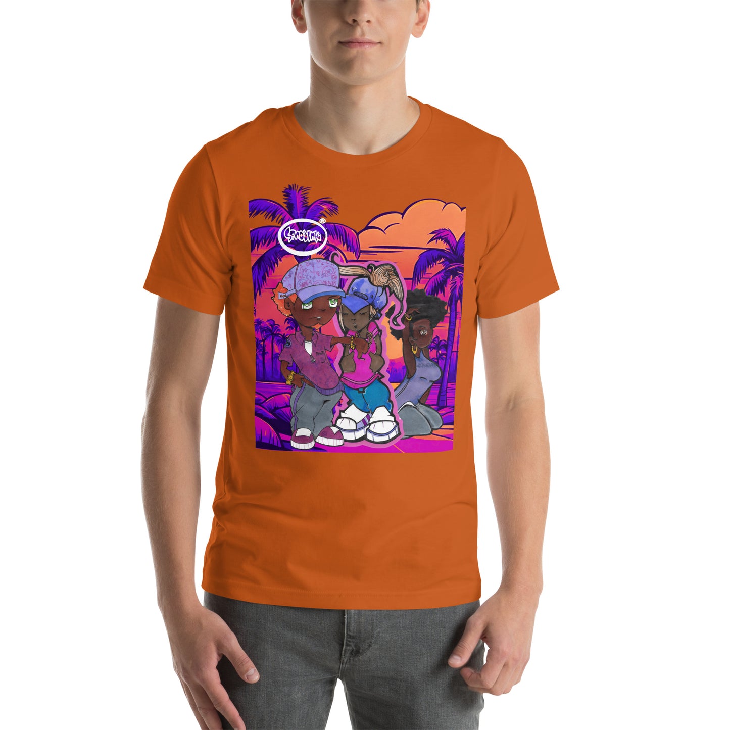 PURPLE SUNSET T-shirt