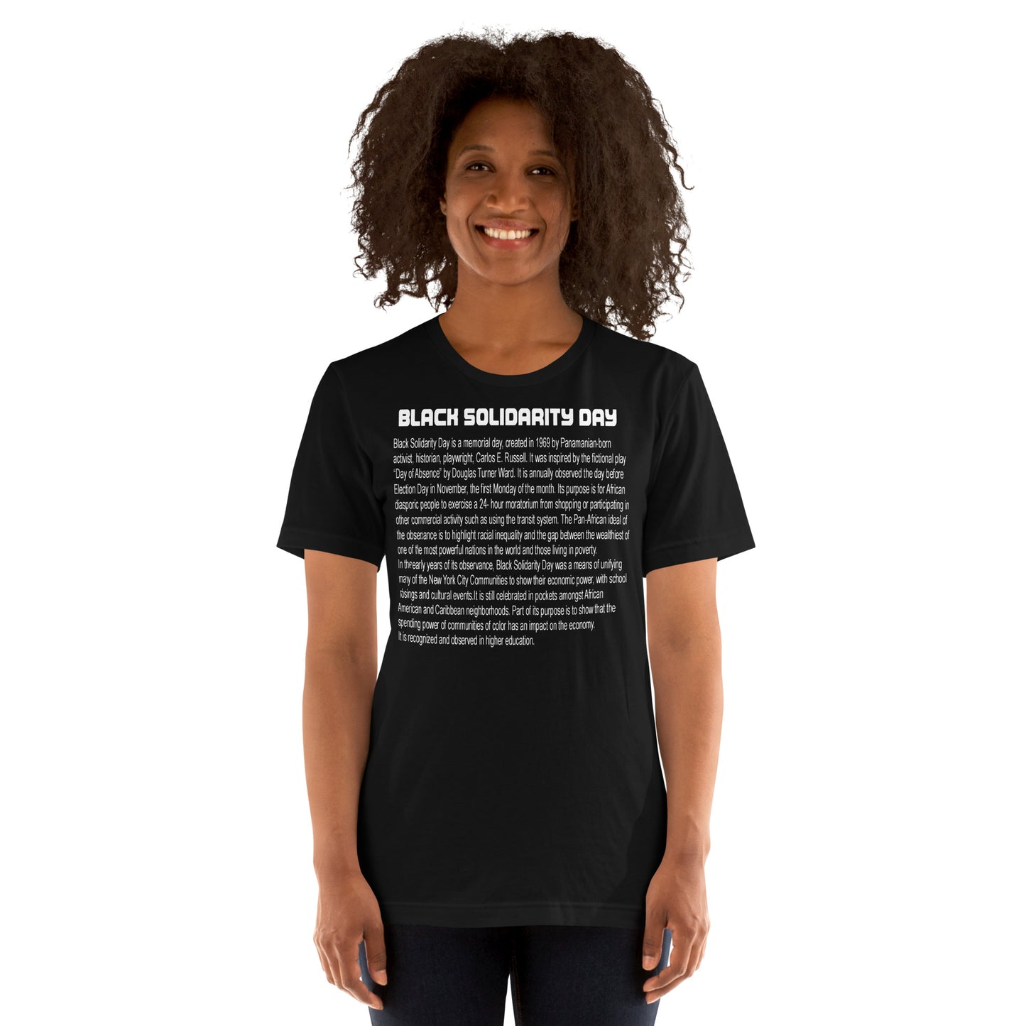 BLACK SOLIDARITY DAY T-shirt