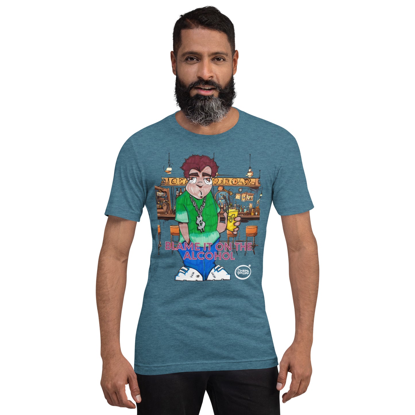 BLAME IT ON THE ALCOHOL T-shirt