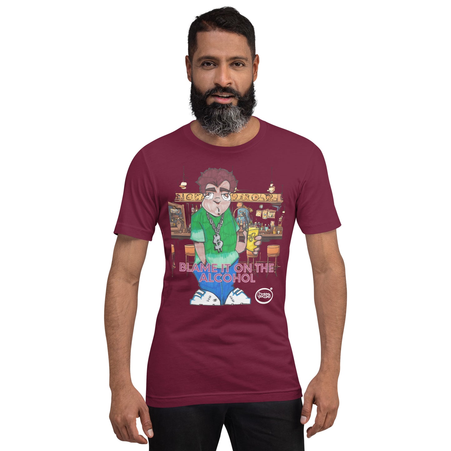 BLAME IT ON THE ALCOHOL T-shirt