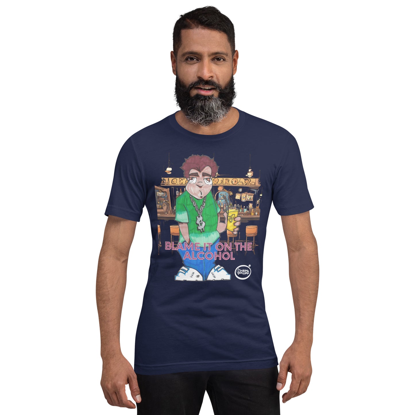 BLAME IT ON THE ALCOHOL T-shirt