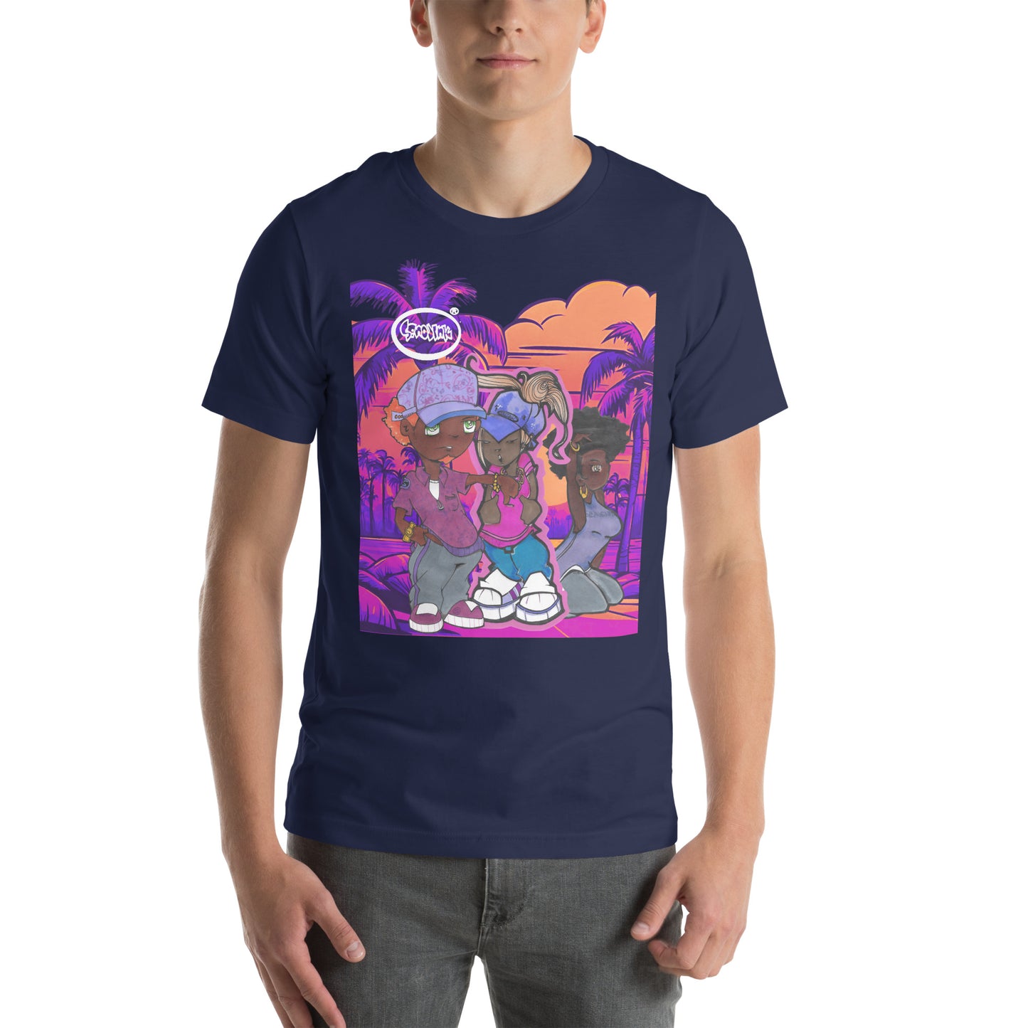 PURPLE SUNSET T-shirt