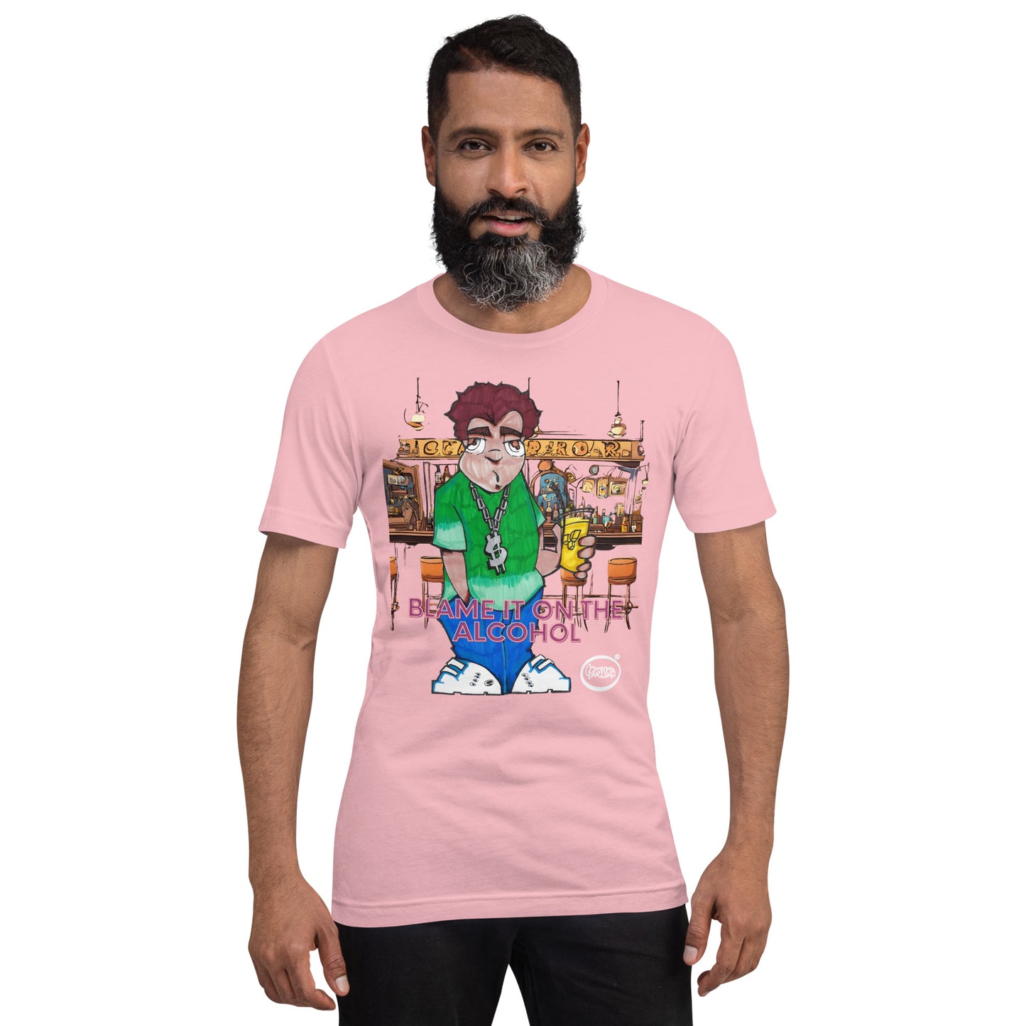 BLAME IT ON THE ALCOHOL T-shirt