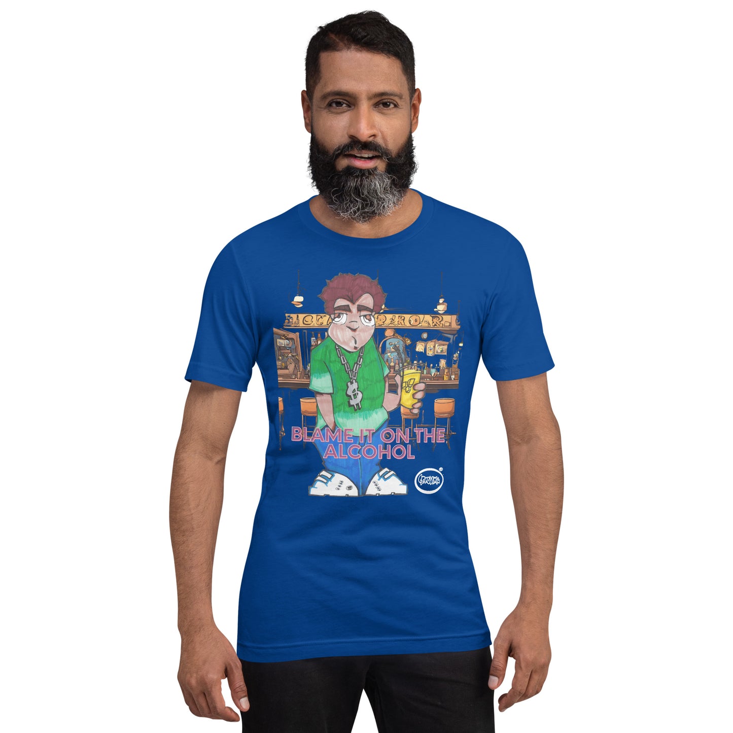 BLAME IT ON THE ALCOHOL T-shirt