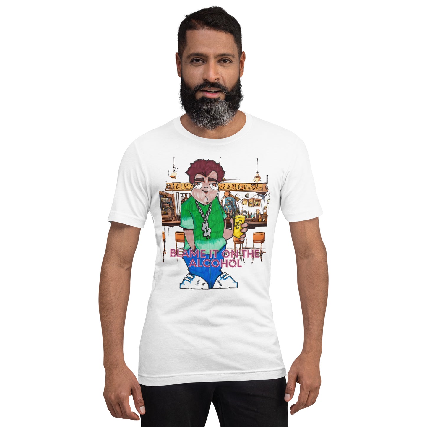 BLAME IT ON THE ALCOHOL T-shirt