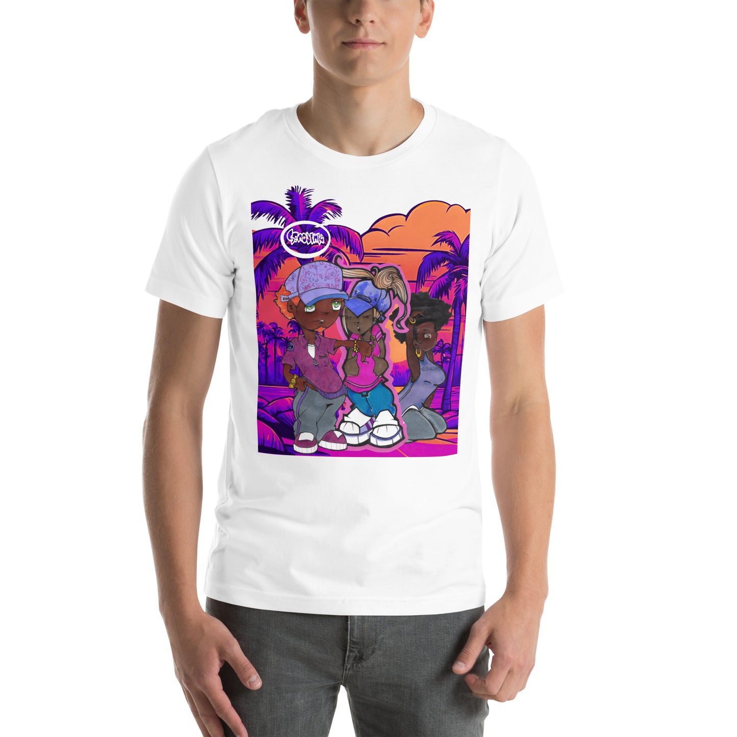 PURPLE SUNSET T-shirt