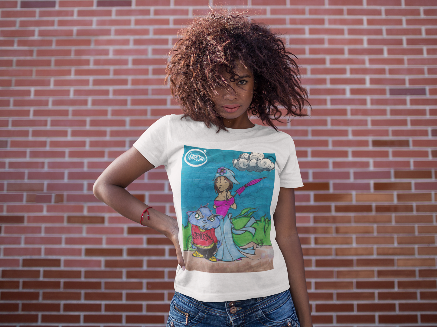 WINDY GIRL 2 T-shirt