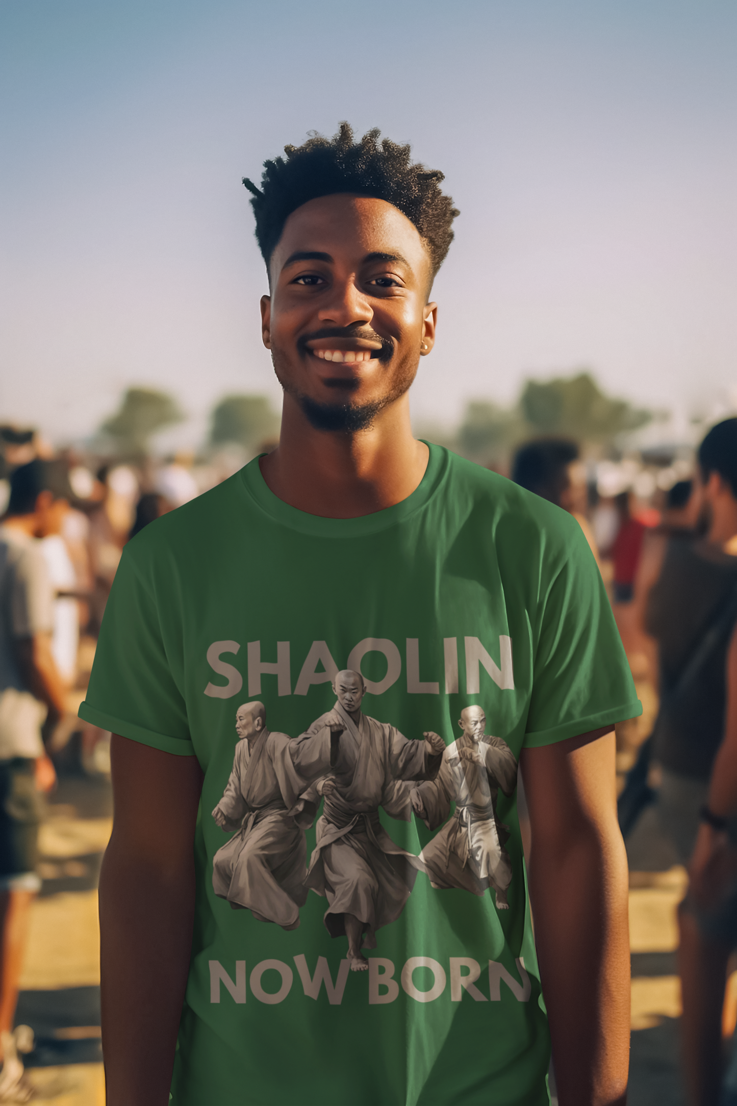 SHAOLIN NOW BORN T-shirt