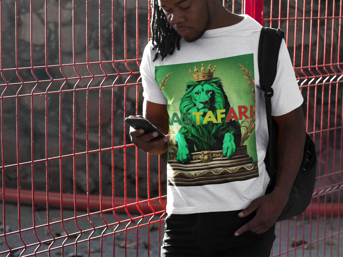 RASTAFARI THE LION T-shirt