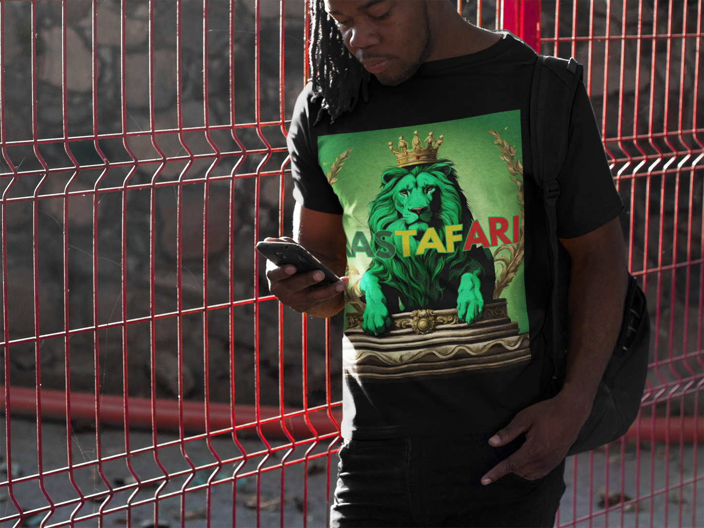 RASTAFARI THE LION T-shirt