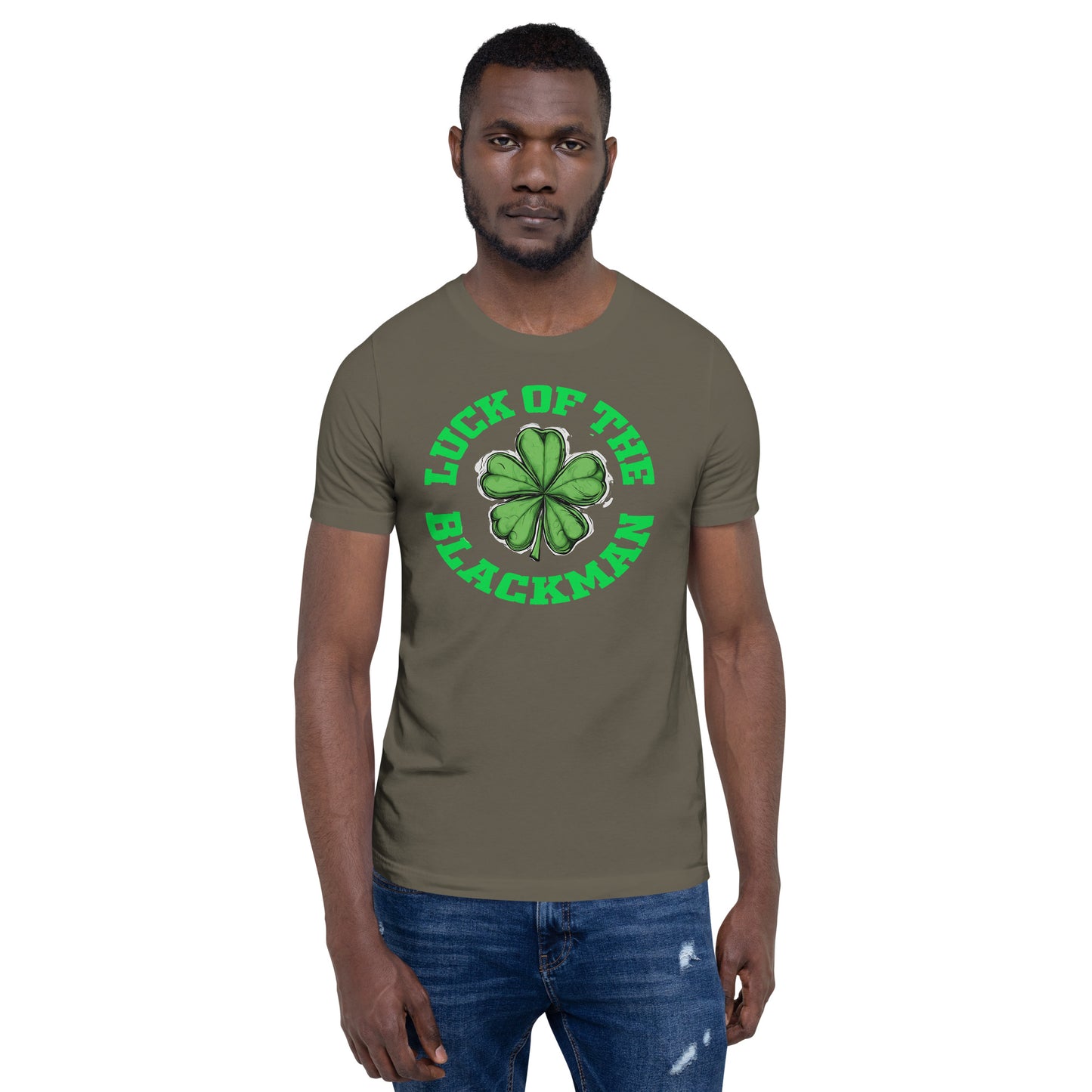 LUCK OF THE BLACK MAN T-shirt