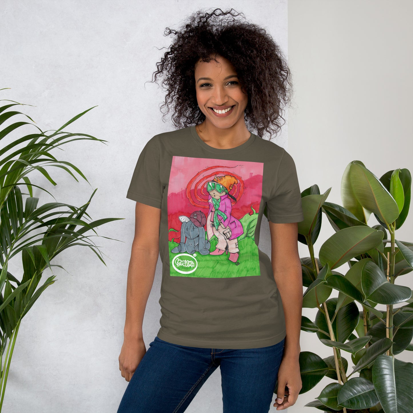 WINDY GIRL 1 T-shirt