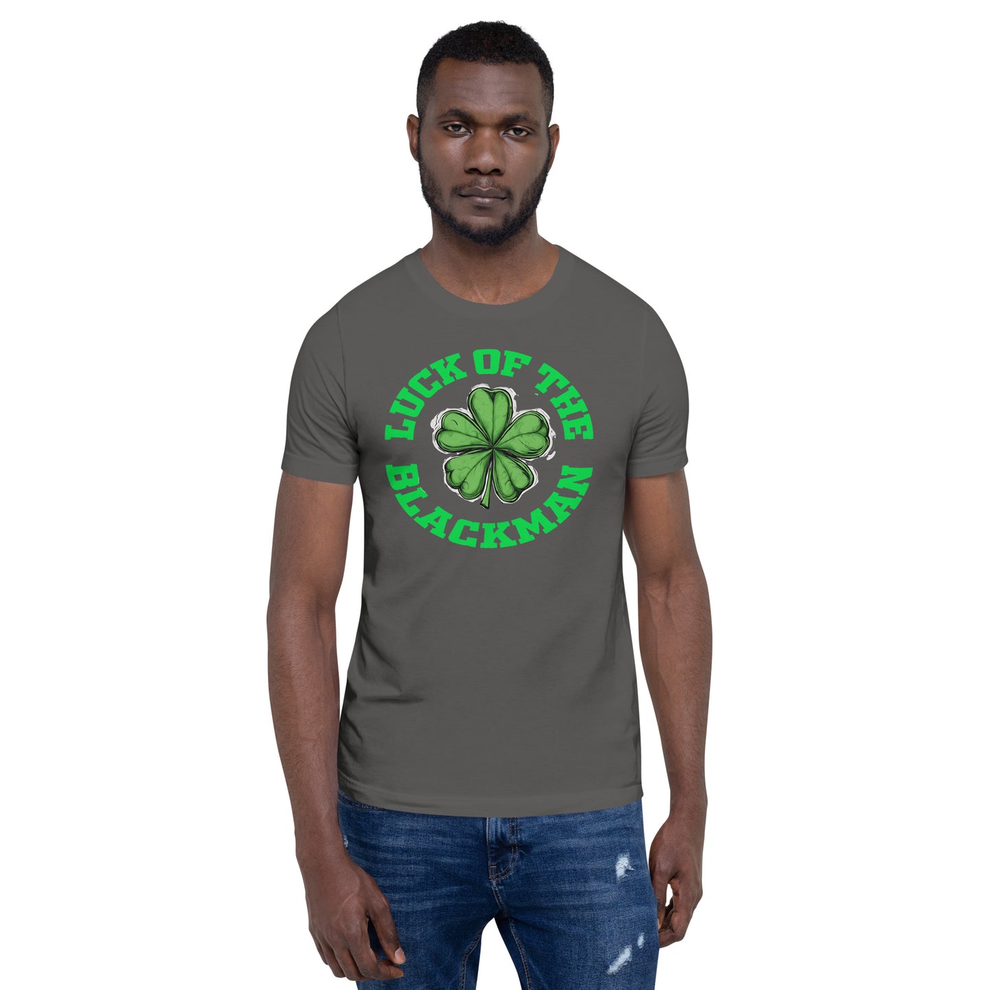 LUCK OF THE BLACK MAN T-shirt