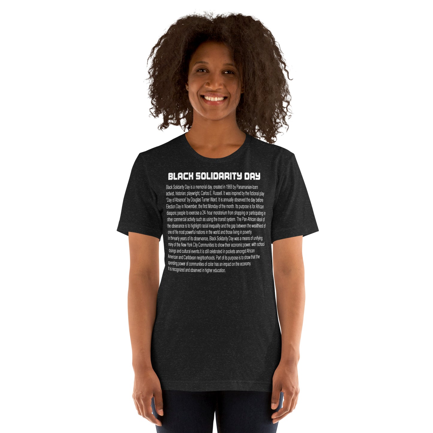 BLACK SOLIDARITY DAY T-shirt