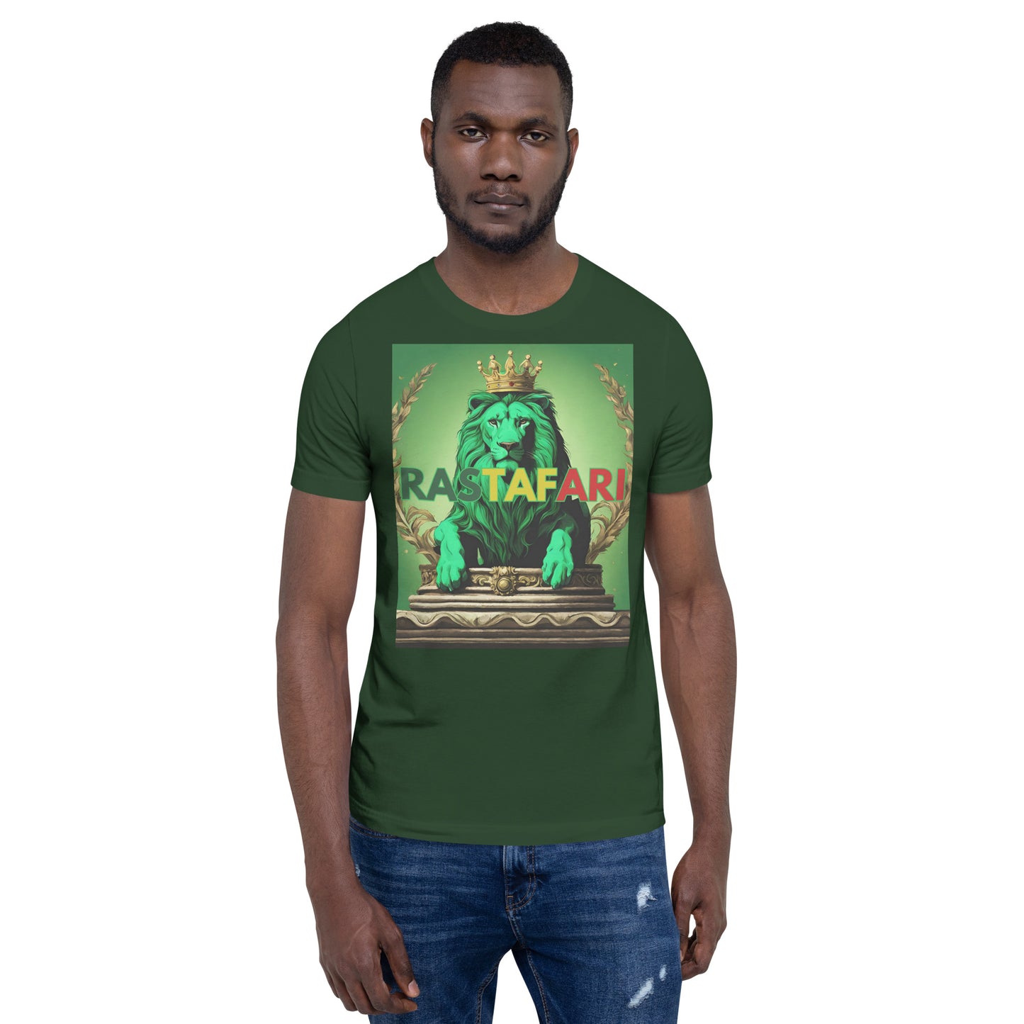 RASTAFARI THE LION T-shirt