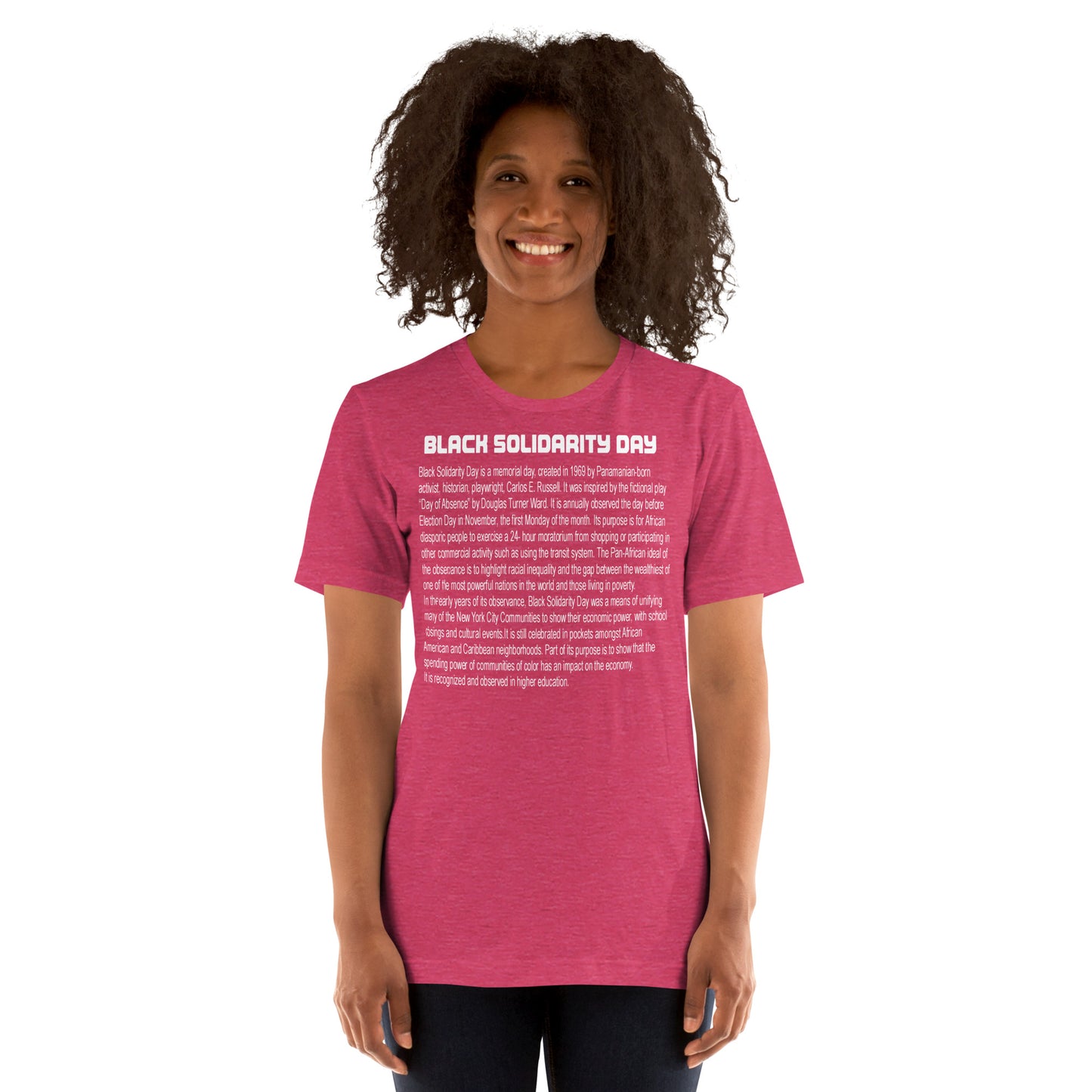 BLACK SOLIDARITY DAY T-shirt