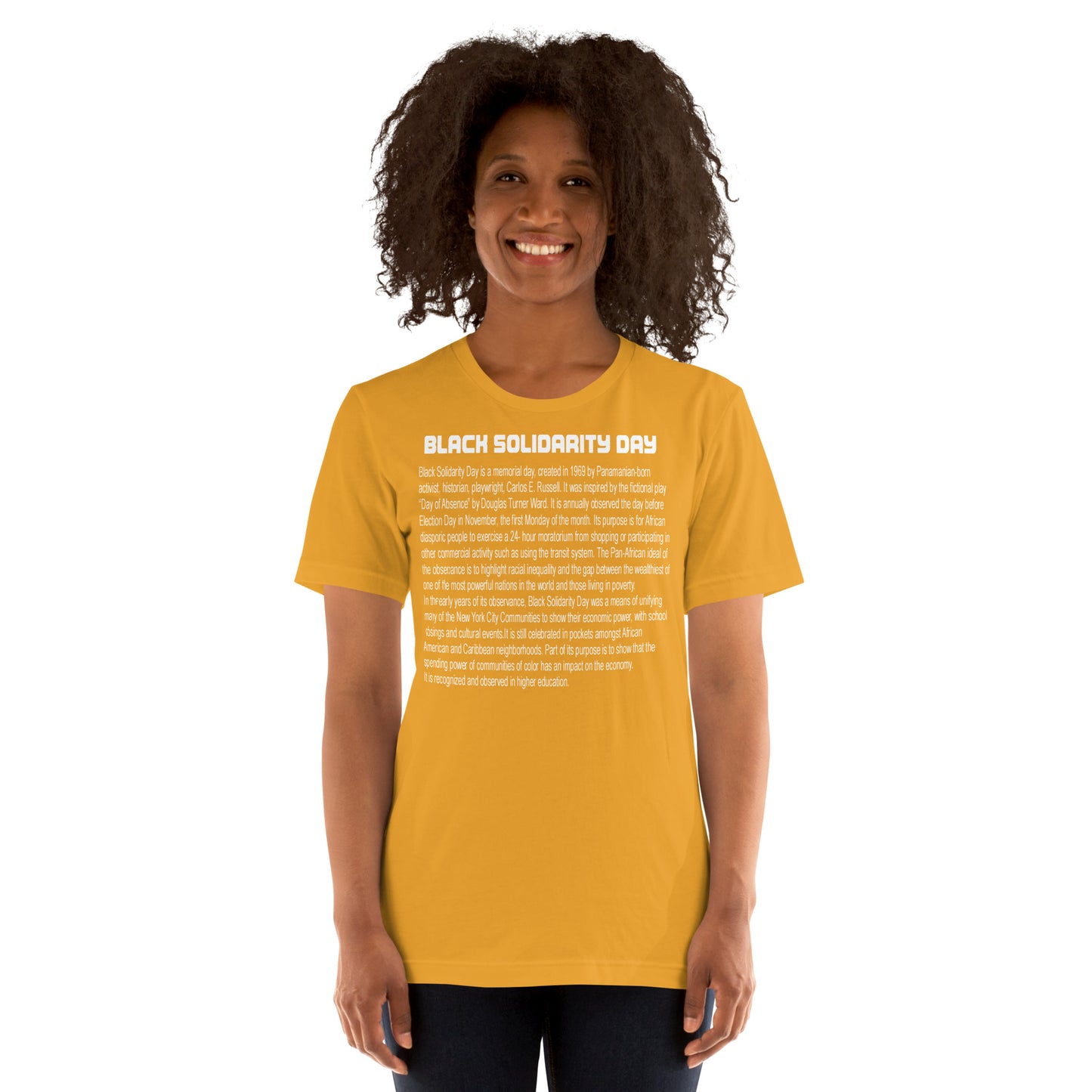 BLACK SOLIDARITY DAY T-shirt