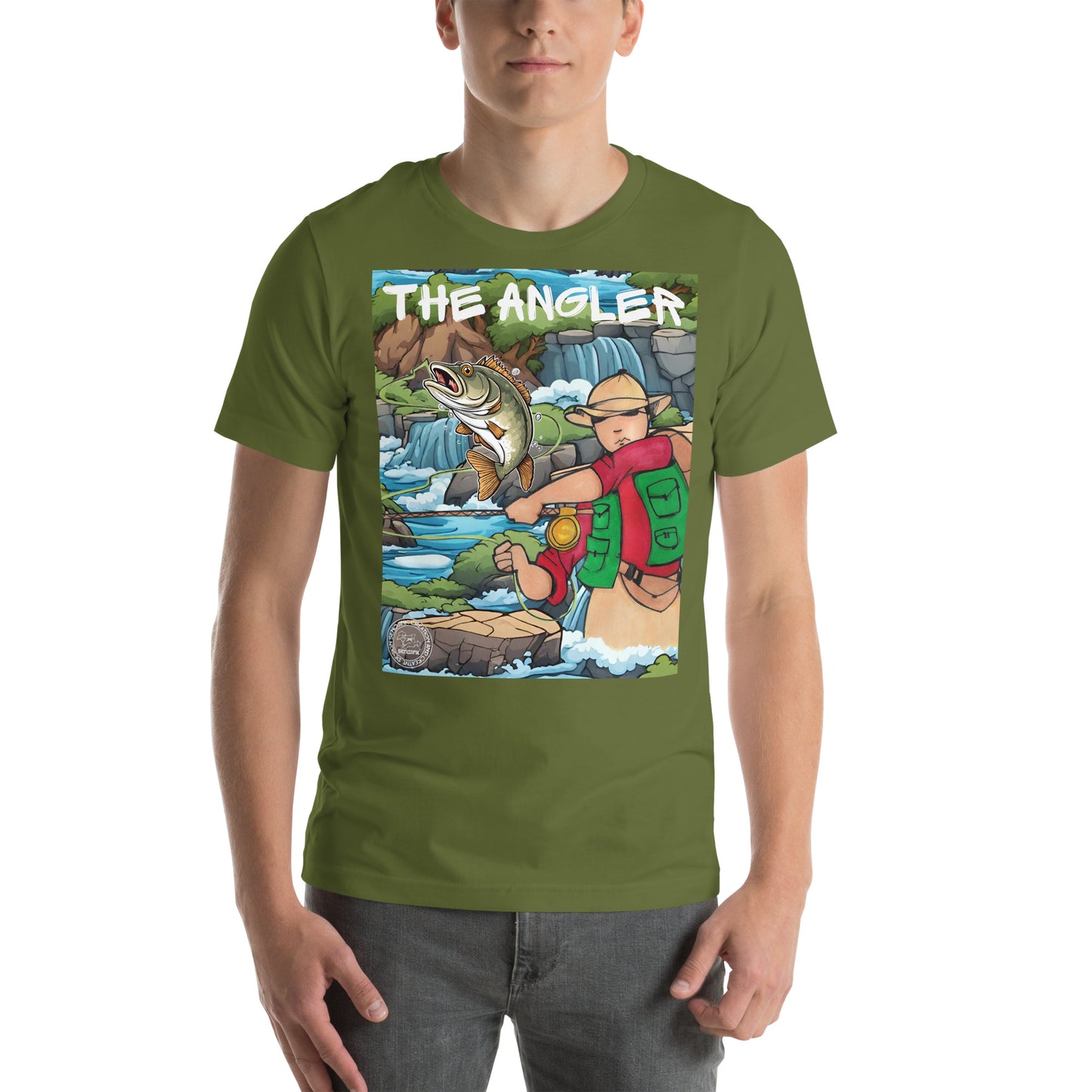 THE ANGLER 3 T--shirt