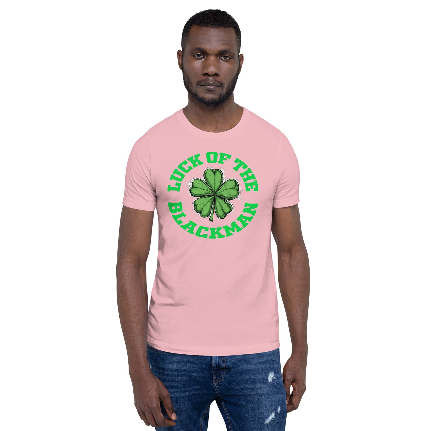 LUCK OF THE BLACK MAN T-shirt