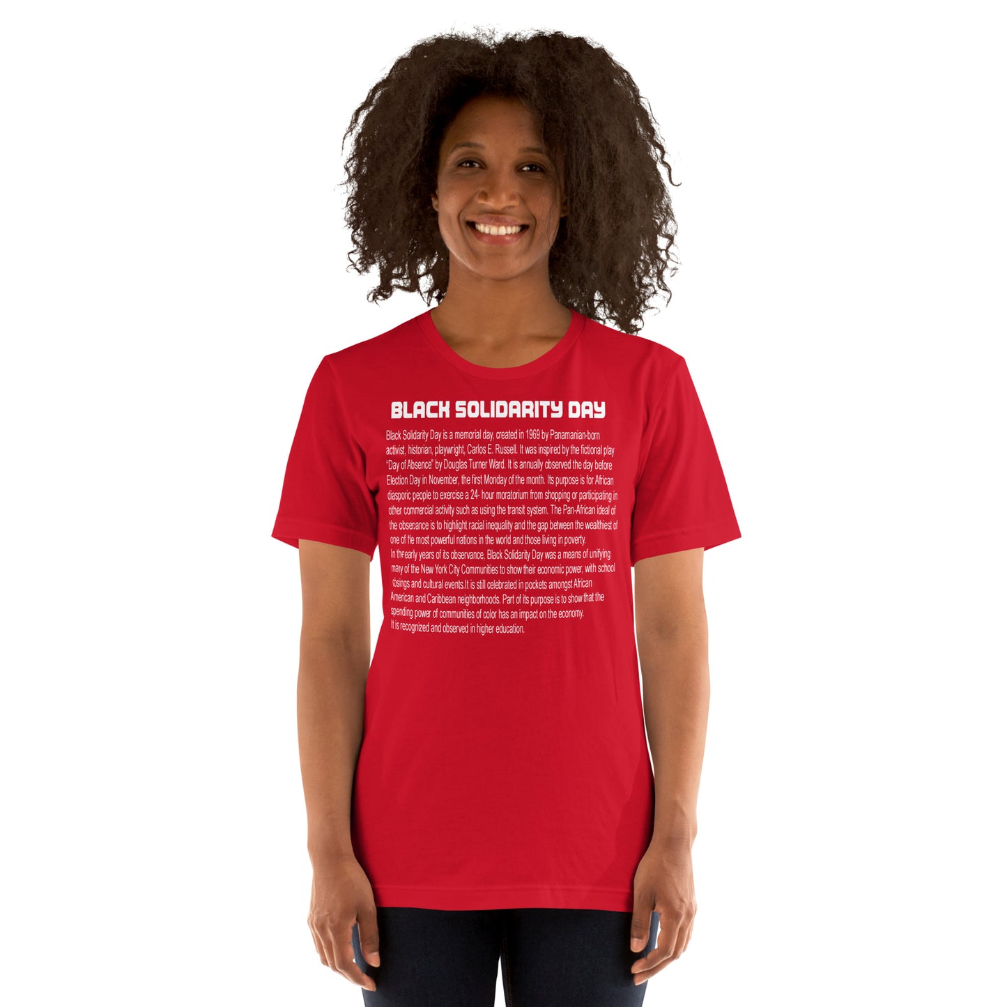 BLACK SOLIDARITY DAY T-shirt