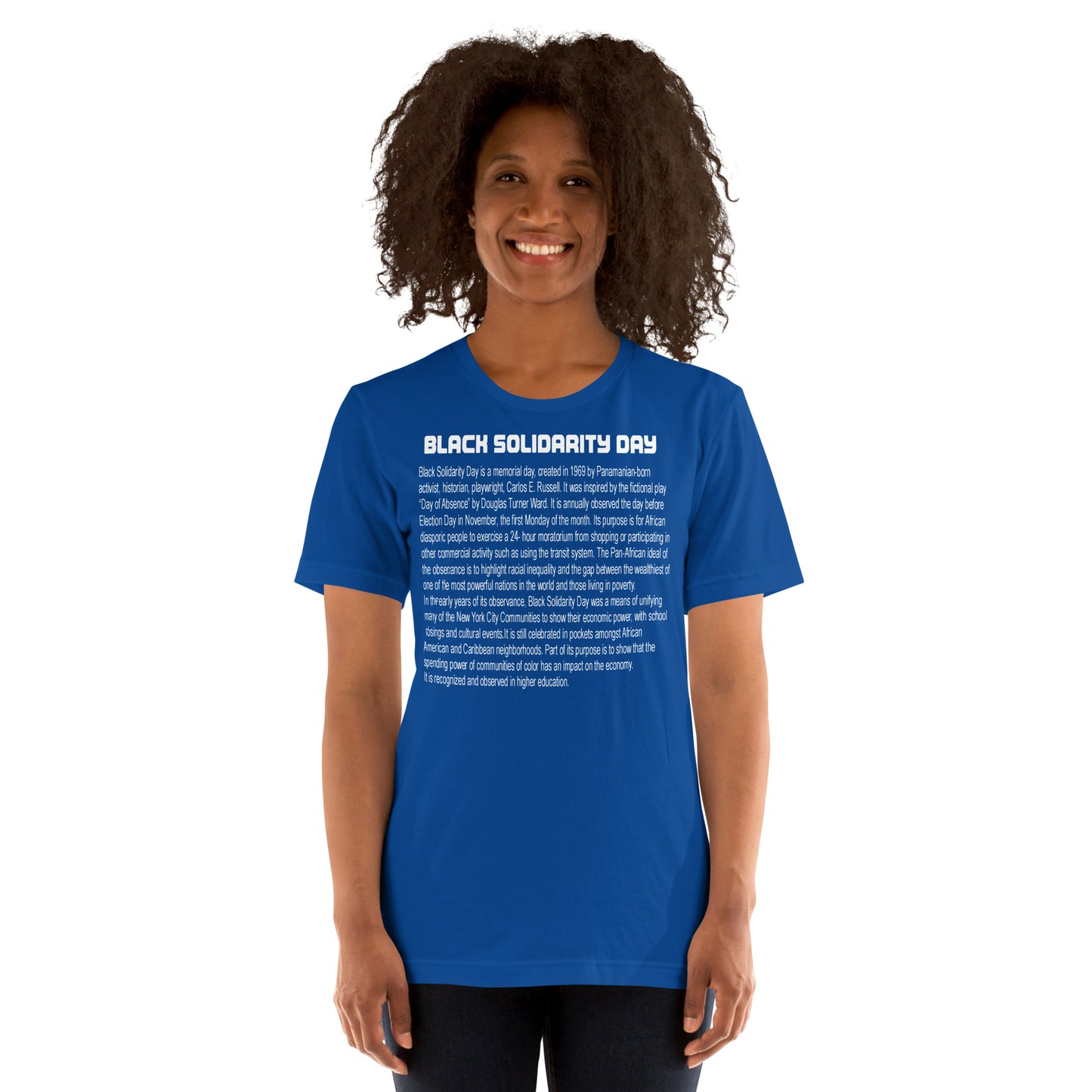 BLACK SOLIDARITY DAY T-shirt