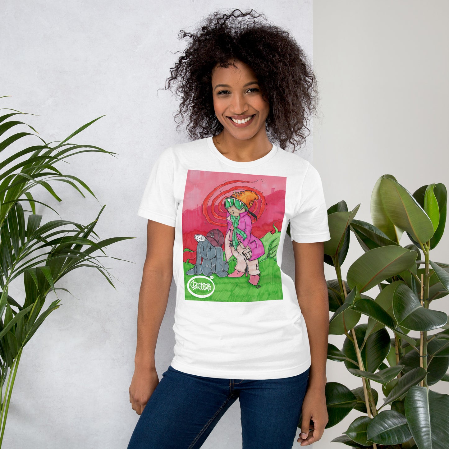 WINDY GIRL 1 T-shirt